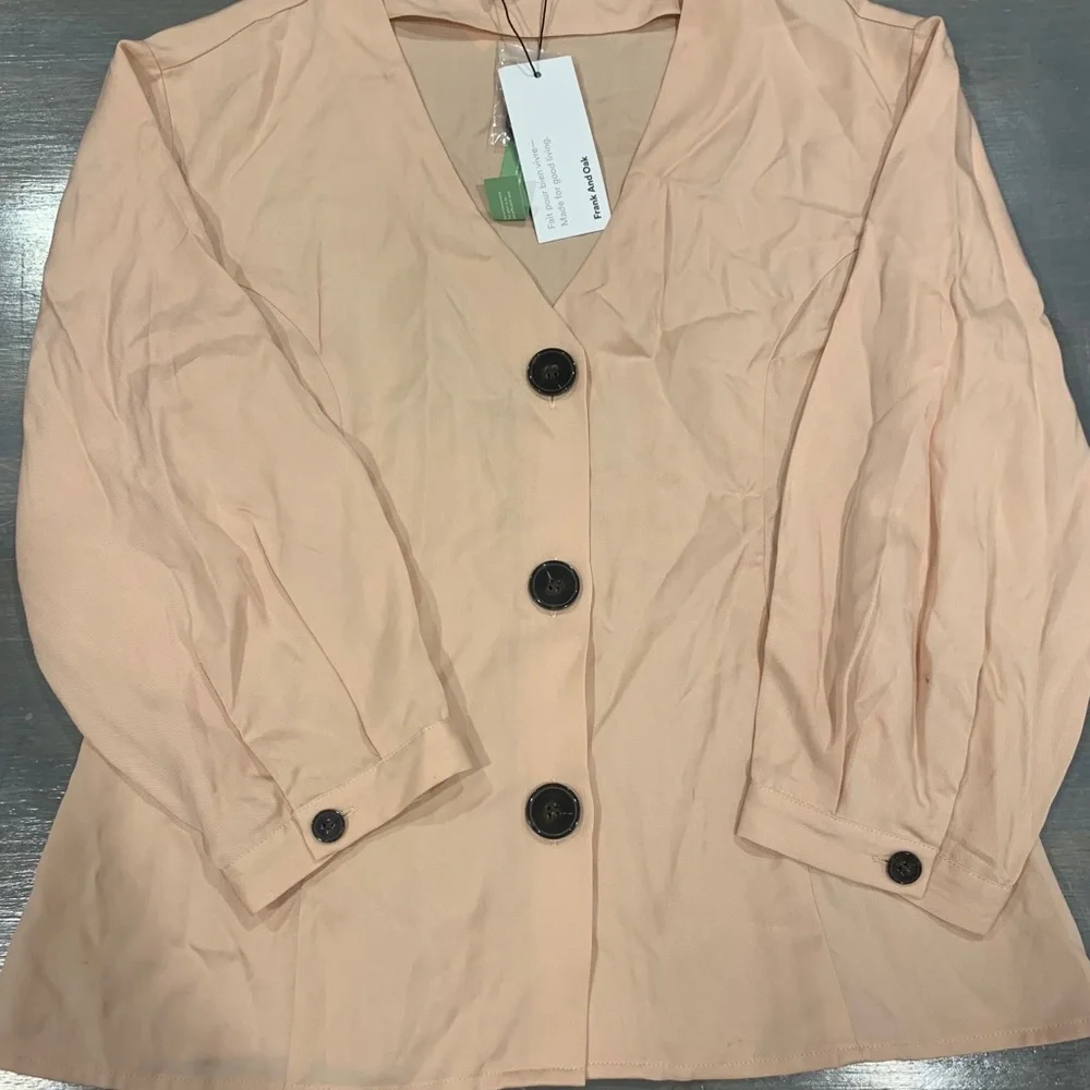 🇨🇦NWT Frank & Oak Blouse - Picture 3 of 8